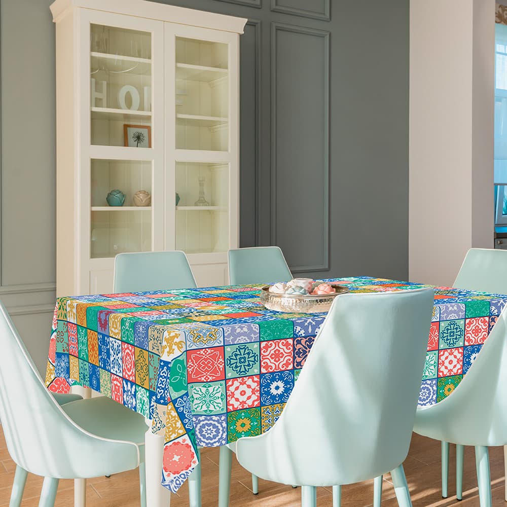 Toalha De Mesa Térmica - Azulejo Português Cod: 03618766B