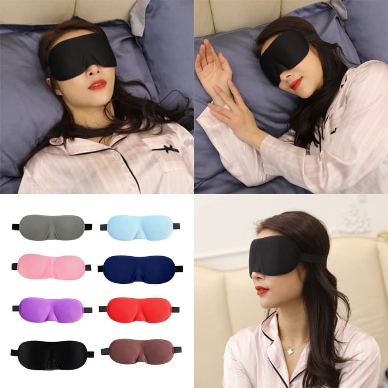 Melhor Material Amigável Das Malhas Dos Olhos Dorme A Pele Antiderrapante Respirável Para Descanso Aviões