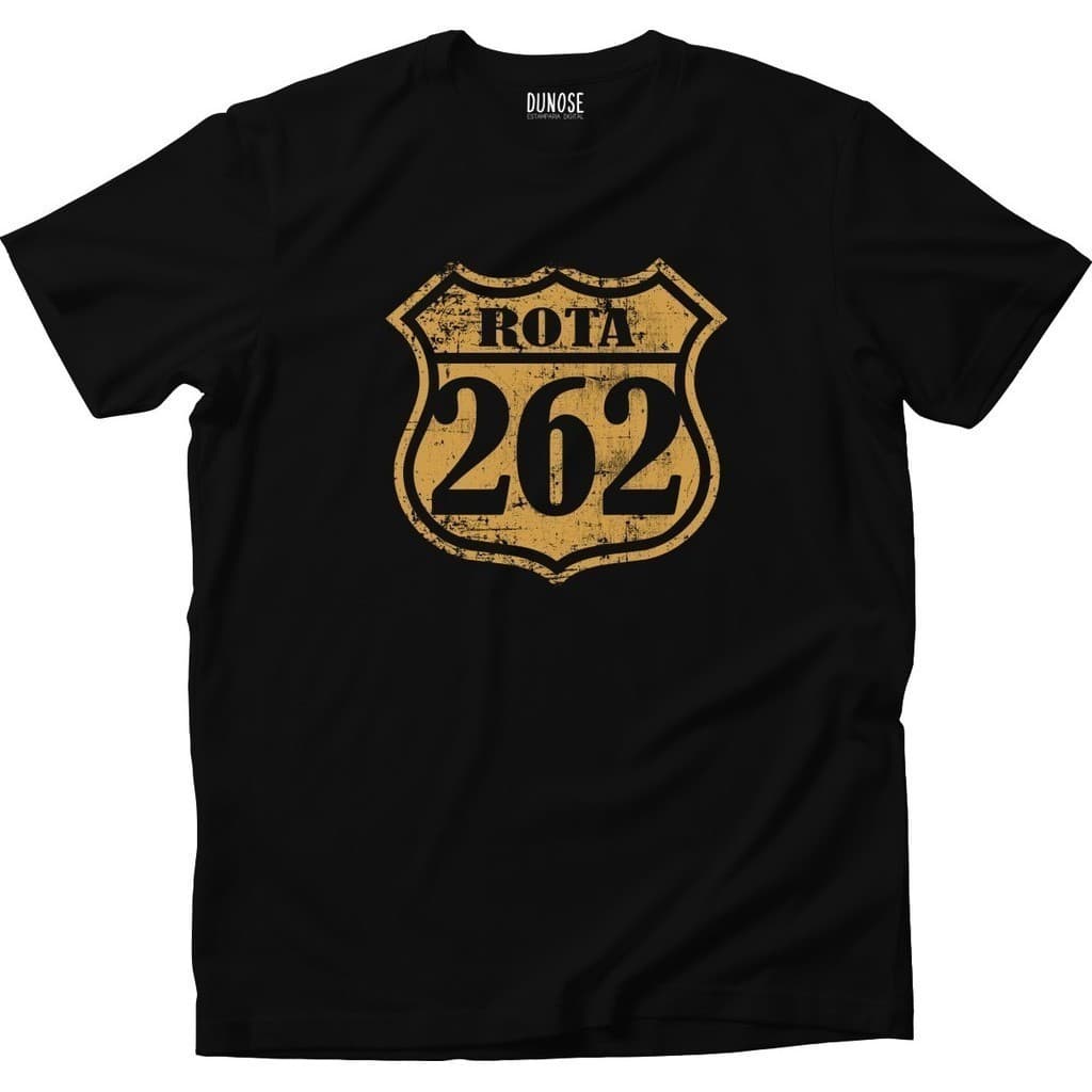 Linda Camisa Premium Camiseta Algodão Masculina Rota 262 Envio Imediato