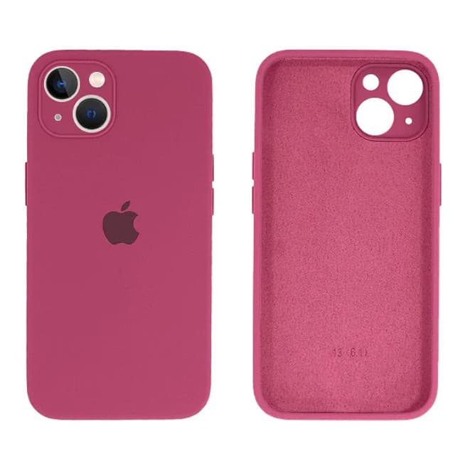 Capa Silicone Aveludada Fechada Proteção Câmera Compatível iPhone 11/ 12/ 13/ XR/ 7/8 plus