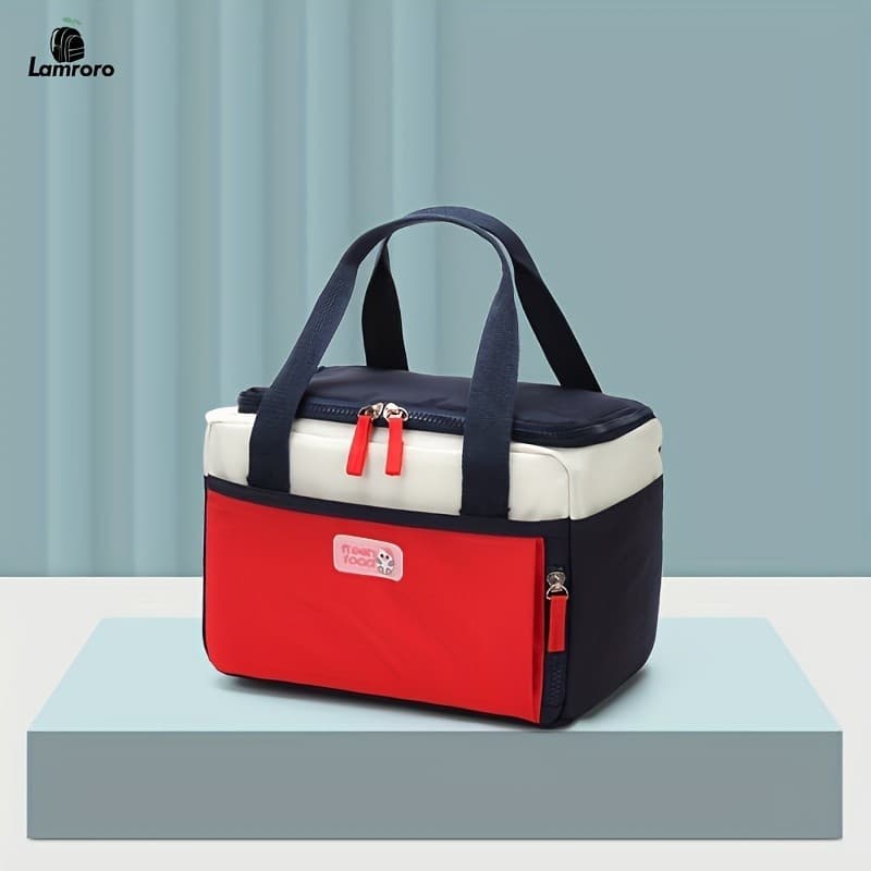 Bolsa térmica para almoço de grande capacidade, bolsa para piquenique ao ar livre, bolsa térmica para manter o almoço fr
