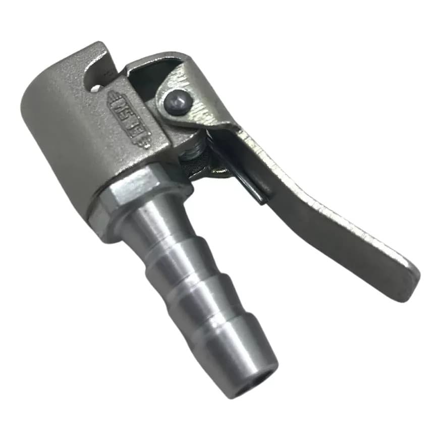 Calibrador Bico Presilha Para Encher Pneus Profissional Sem Retenção de Ar Para Mangueira 1/4