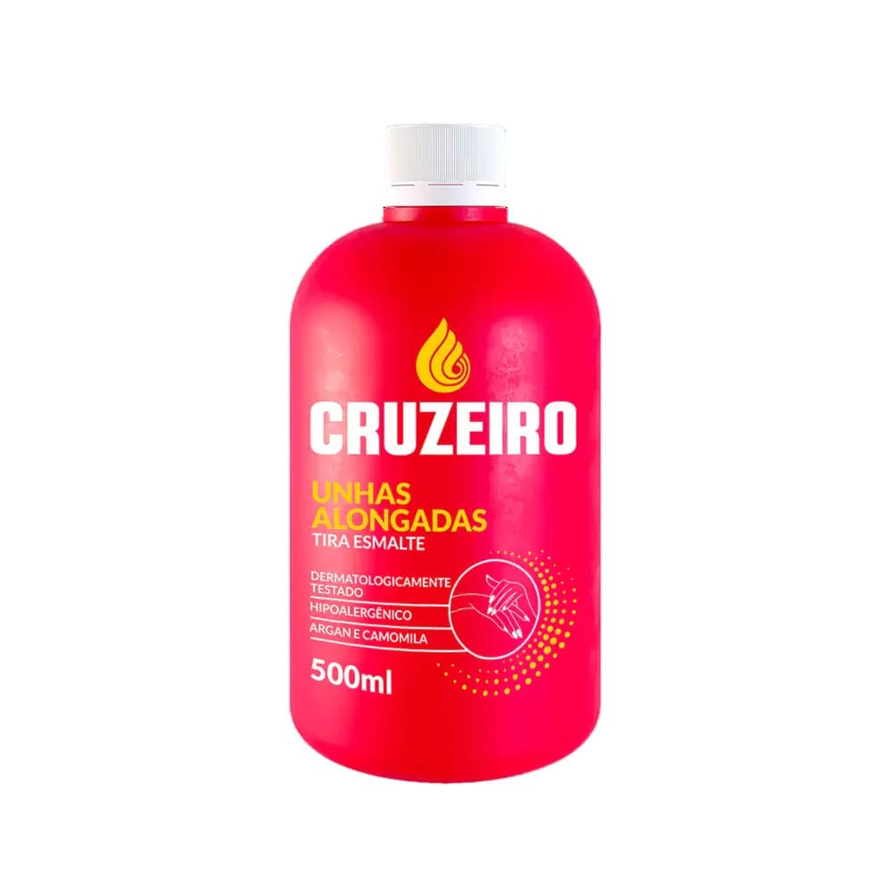 Cruzeiro Tira Esmalte Unhas Alongadas 500ml