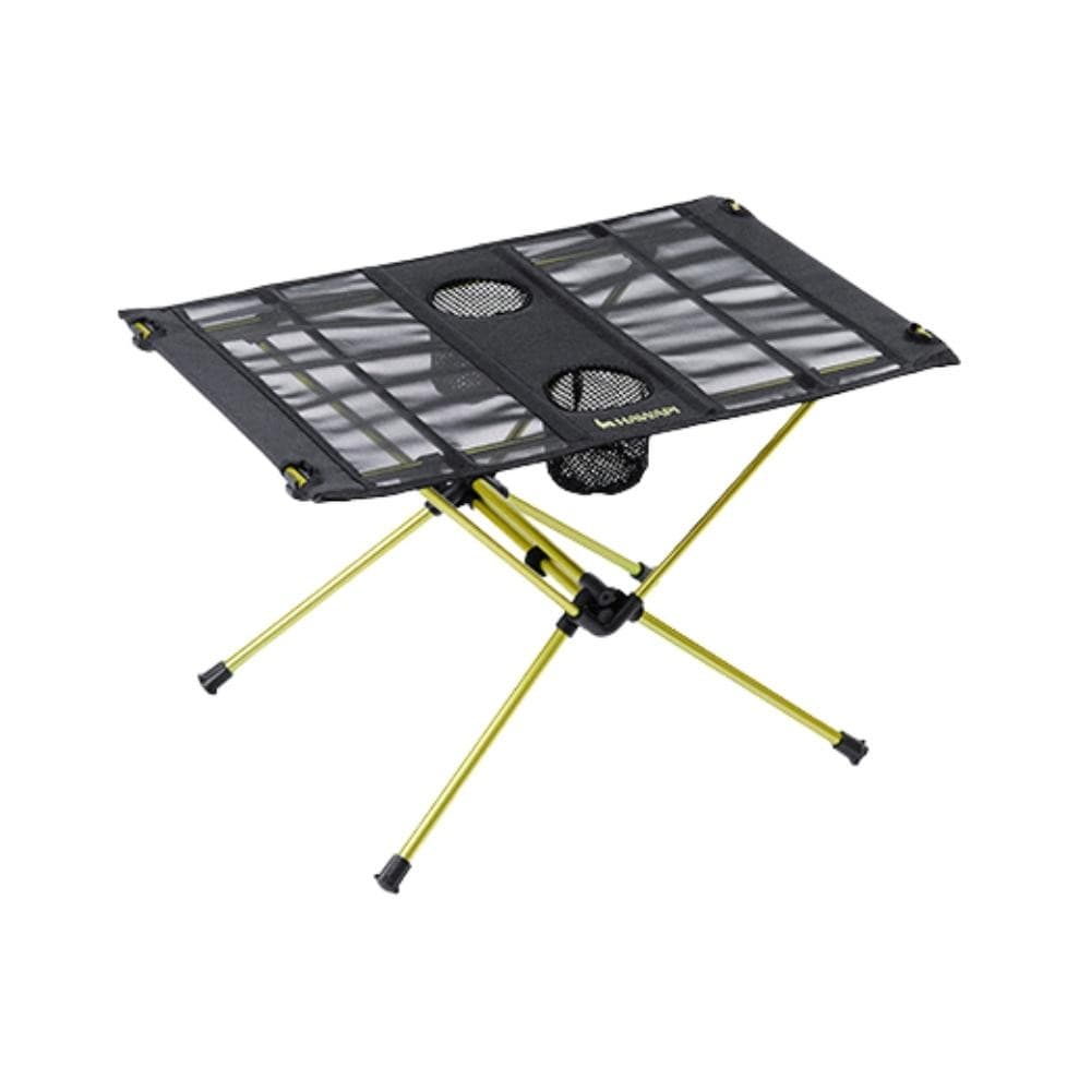 Mesa Hawapi 39x59 com porta Corpos - Preto c Verde