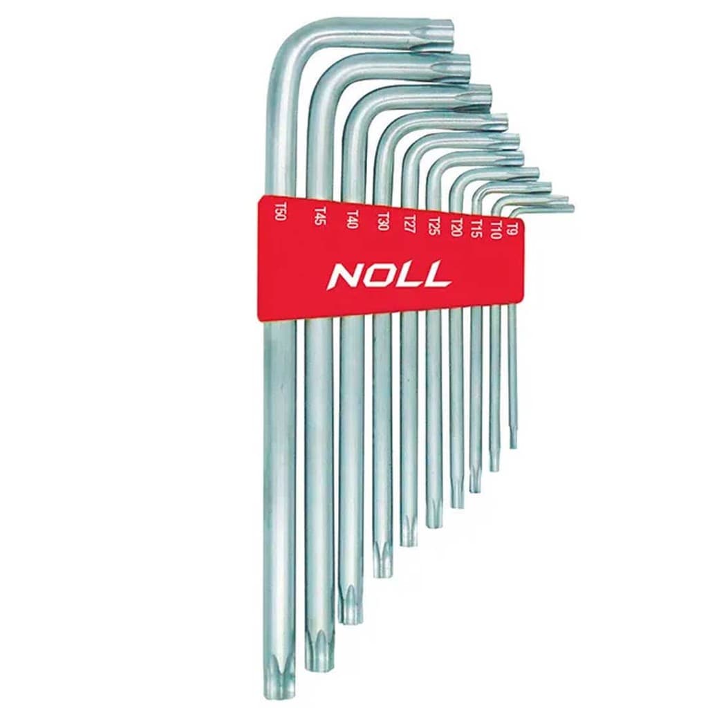 Jogo De Chave Torx Longa T10 à T50 Amatools 10 Peças