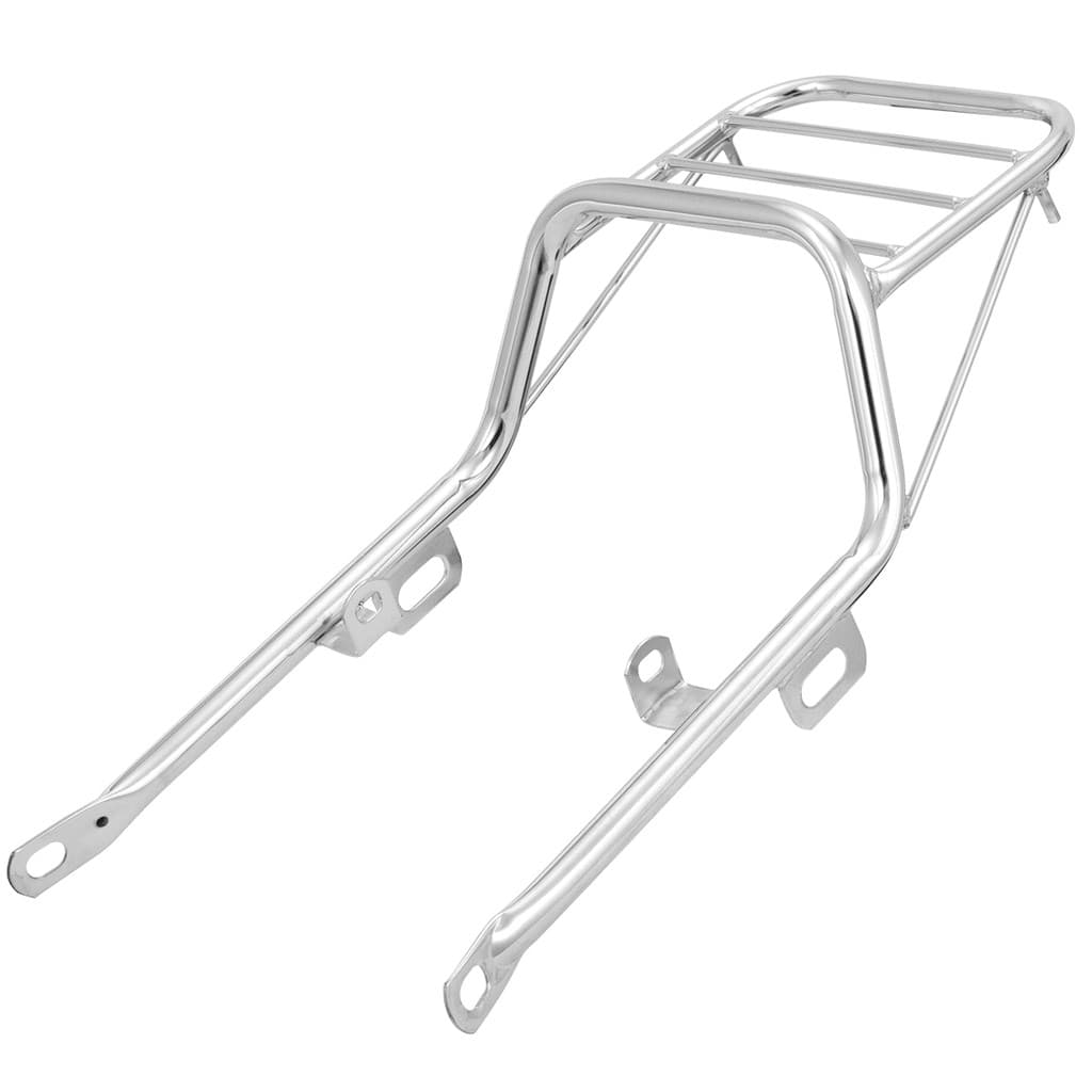 Churrasqueira bagageiro bolinha Moto  Cg 125 1978 À 1982 aço tubular cromado