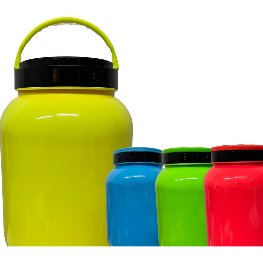 Pote Grande Multiuso Pré Treino Para Whey Protein Vazio 3L