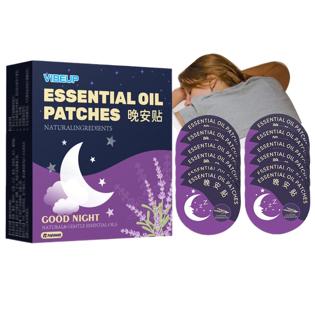 Patches Para Auxílio Ao Sono Adesivos Naturais Dormir Tiras De Cuidados Com A Tensão xurit1br
