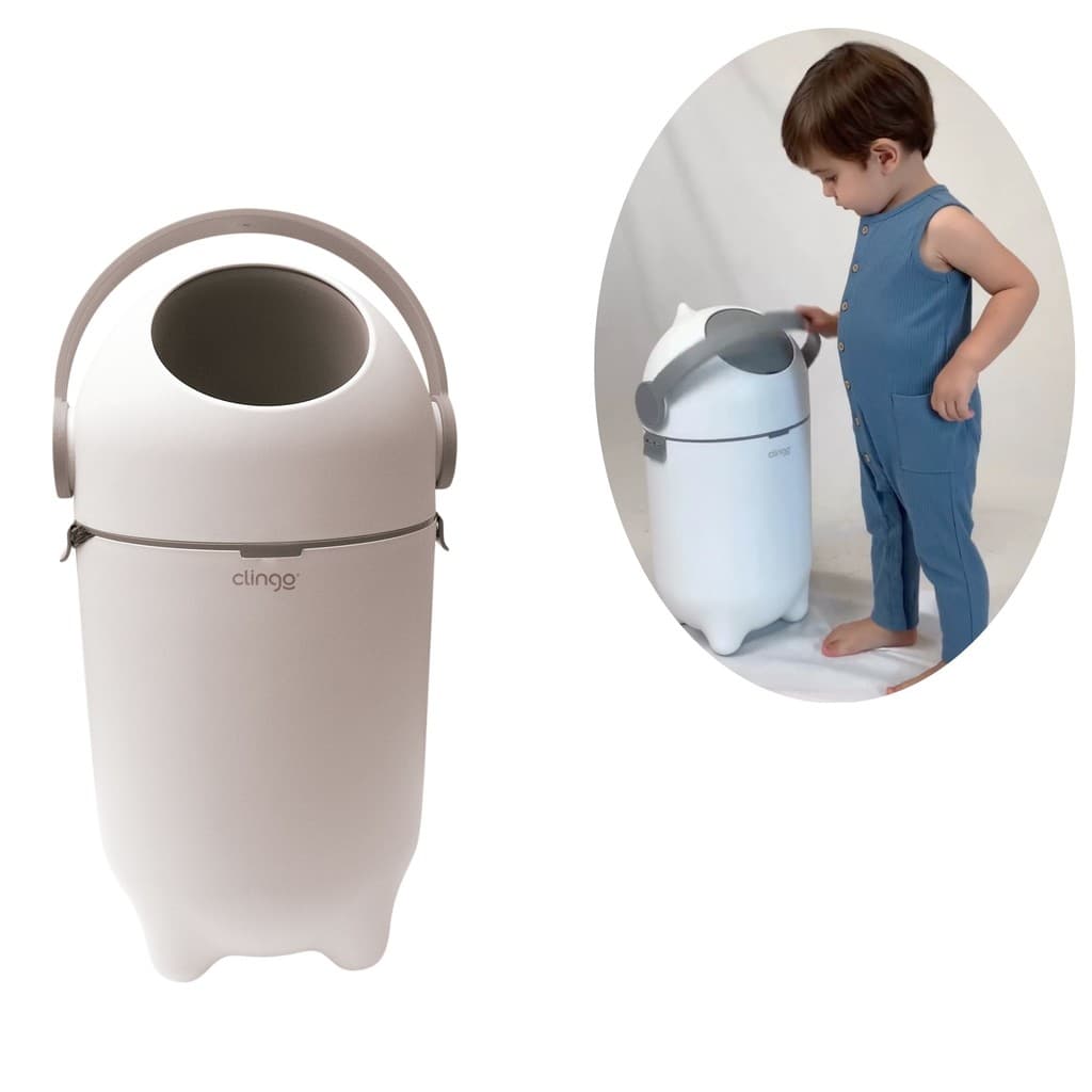 LIXEIRA MÁGICA ANTI-ODOR FRALDAS INFANTIL CLINGO 10 LITROS