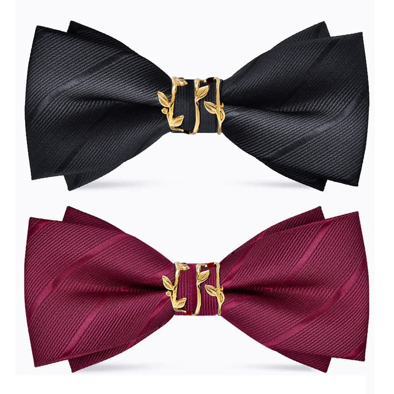Gravata borboleta masculina borgonha noivo casamento conectando rico padrinhos laço preto personalidade versão coreana m