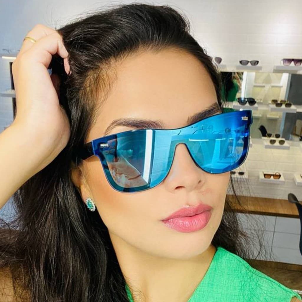 Óculos de Sol Feminino Proteção UV400 Moderno Lançamento Verão