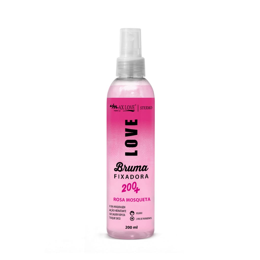 BRUMA FIXADORA ROSA MOSQUETA  200ml - MAX LOVE