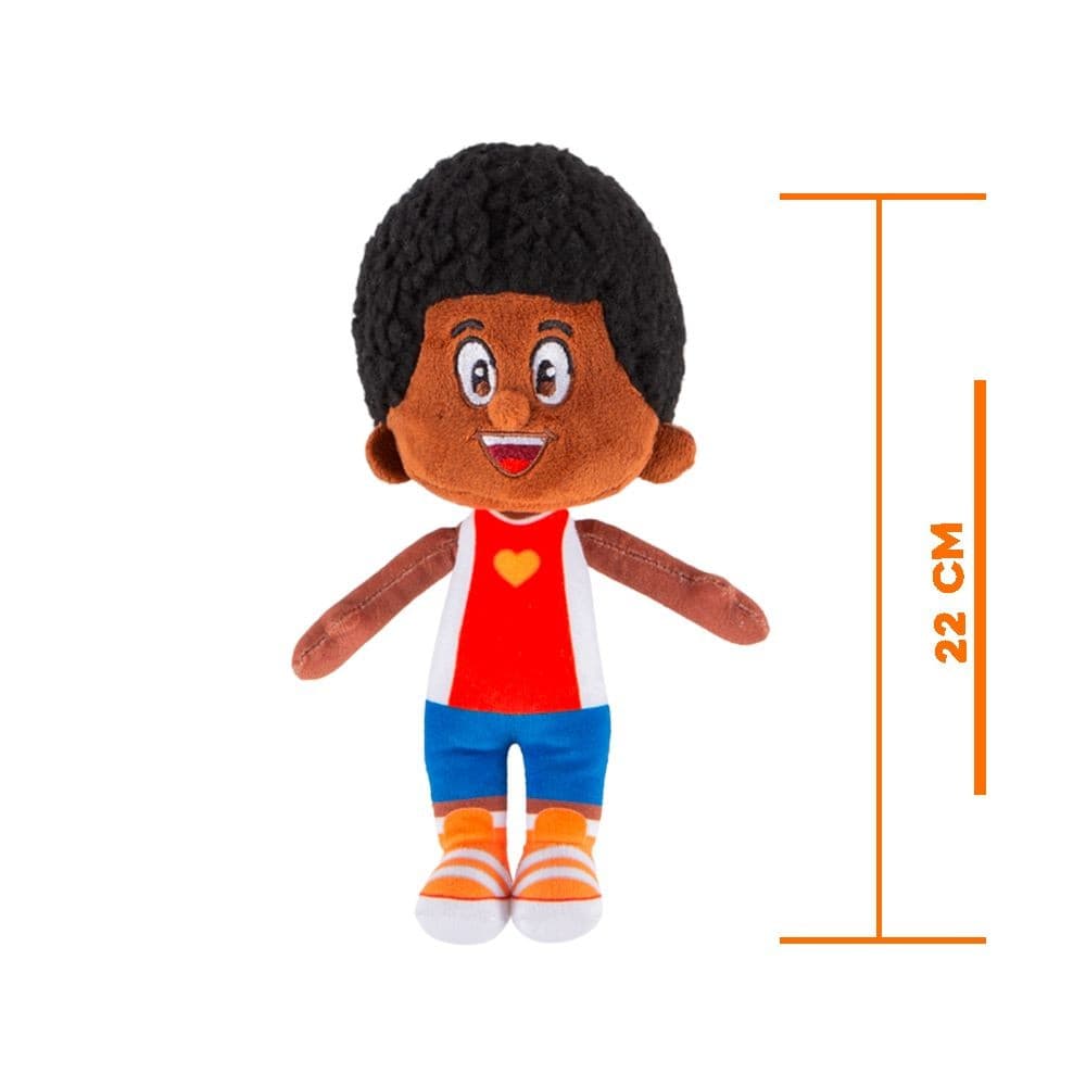 Pelúcia Davi 3 Palavrinhas Original – Boneco Infantil de Pelúcia 22cm | Brinquedo Educativo e Colecionável