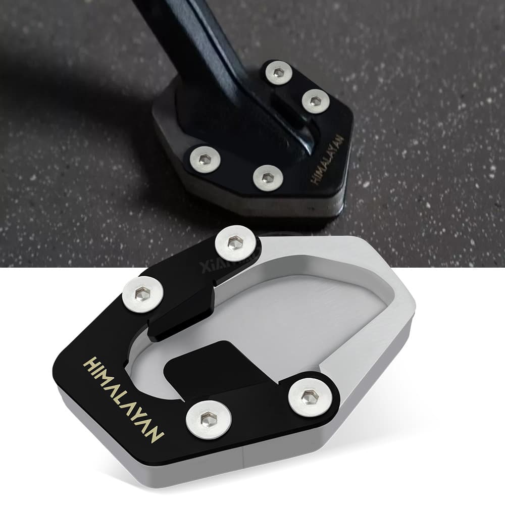 Para Royal Enfield Himalaya 450 450 2024 2025 Motocicleta Suporte Ampliado Placa De Extensão Almofada Pé Lateral Acessór