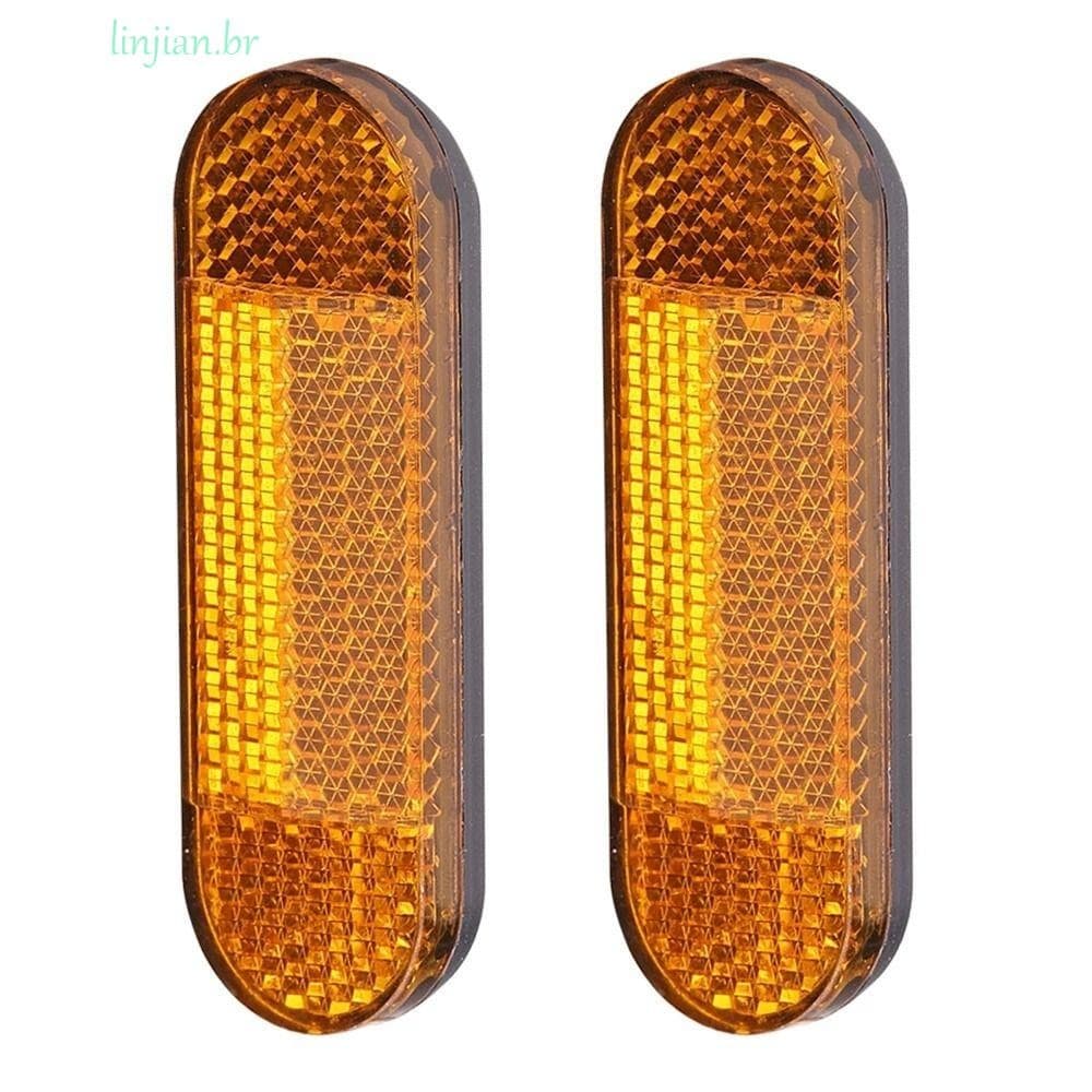 LINJIAN Refletor De Aviso Noturno Para Motocicleta , Ciclismo , Scooter Elétrico , Peça De Bicicleta ,
