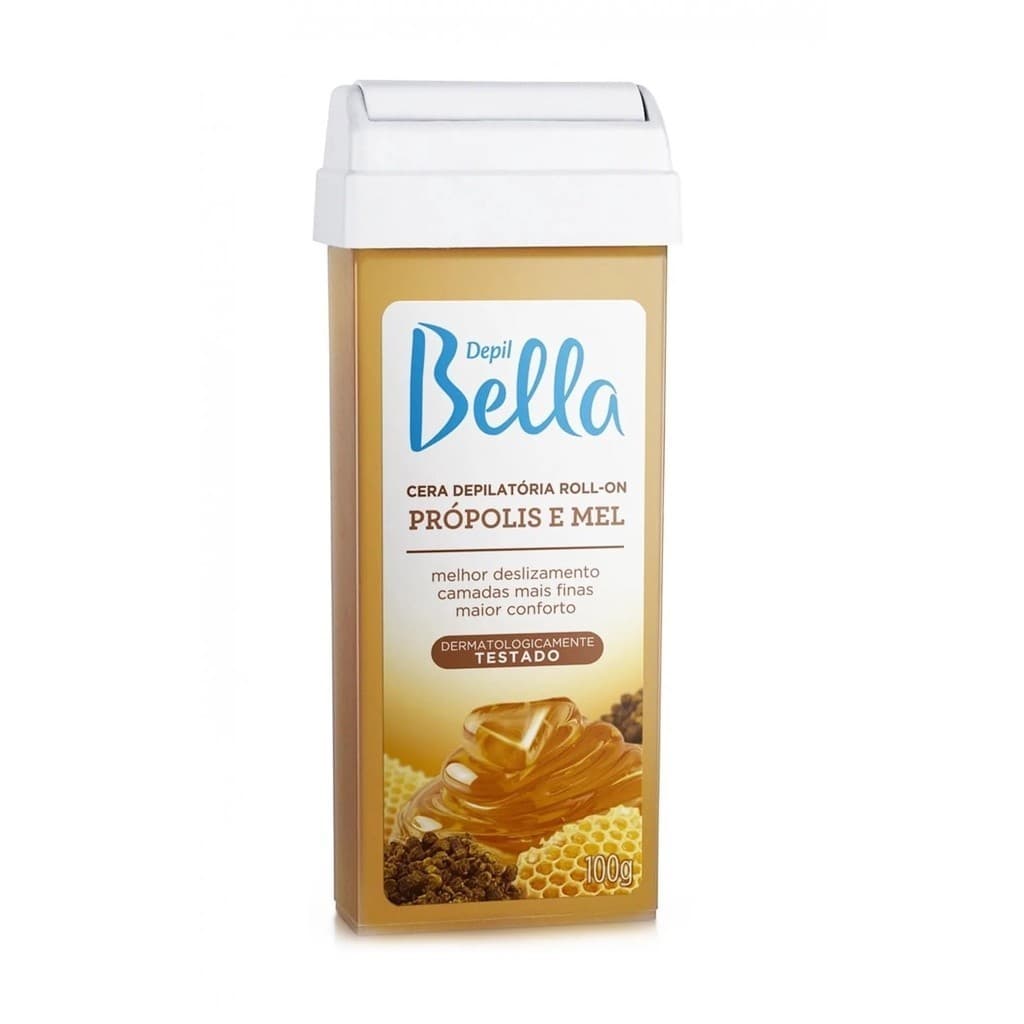 Depil Bella Cera Roll-on Própolis e Mel 100g - 1 Unidade