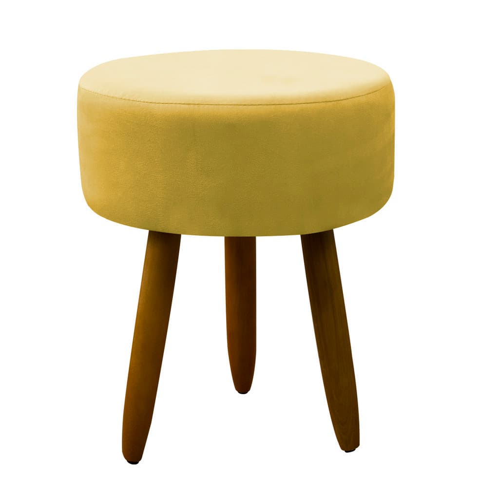 Puff redondo Decorativo Brunaldi Decor