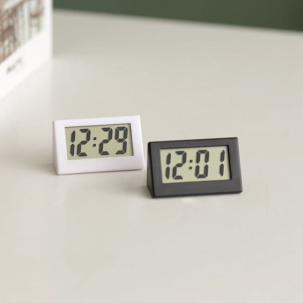 Relógio Digital De Mesa Mini Portátil Compacto Carro Idoso