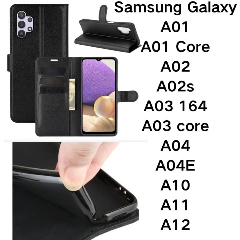 Capa Capinha Carteira Para Samsung Galaxy A02 A02s A03 164 A03 core A04 A04E A10 A11 A12