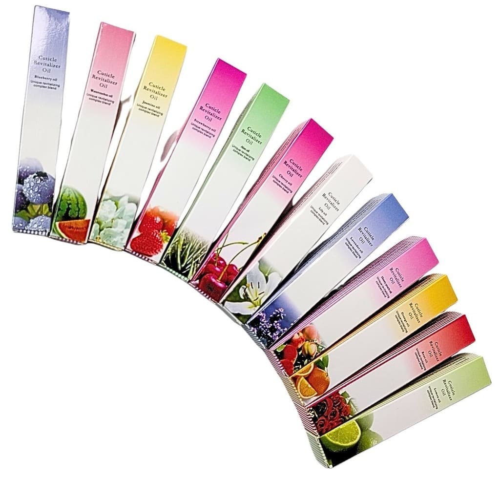 Kit 12 Canetas Oleo Hidratante Cuticula Revitalizador Unhas