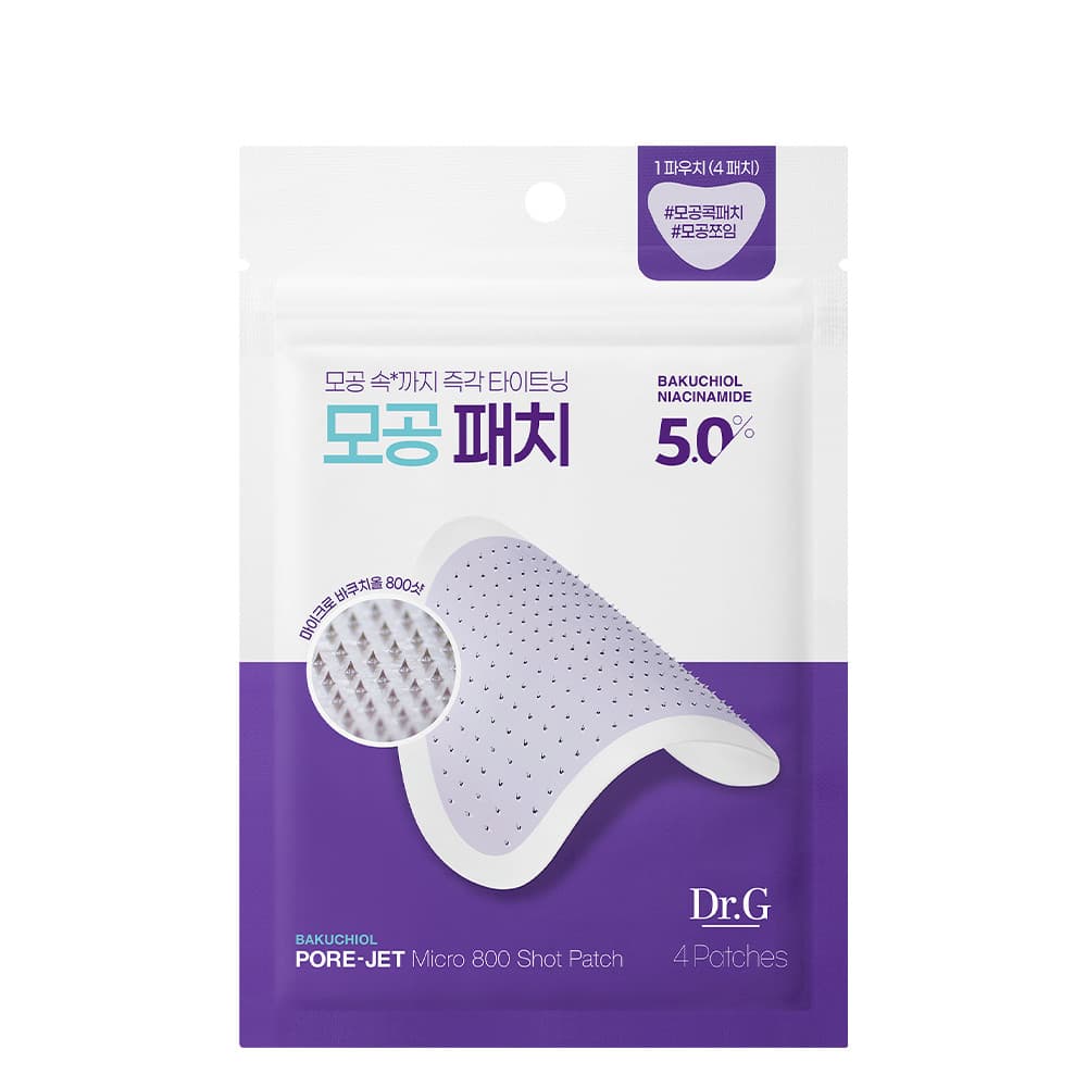 Dr.G Bakuchiol Pore-jet Micro 800 Shot Patch 1 Pouch (4Patches)