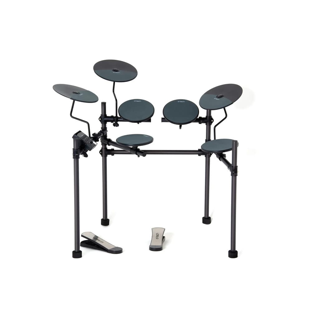 Bateria Eletrônica D-Tech Pulse PC Para Estudo Preto