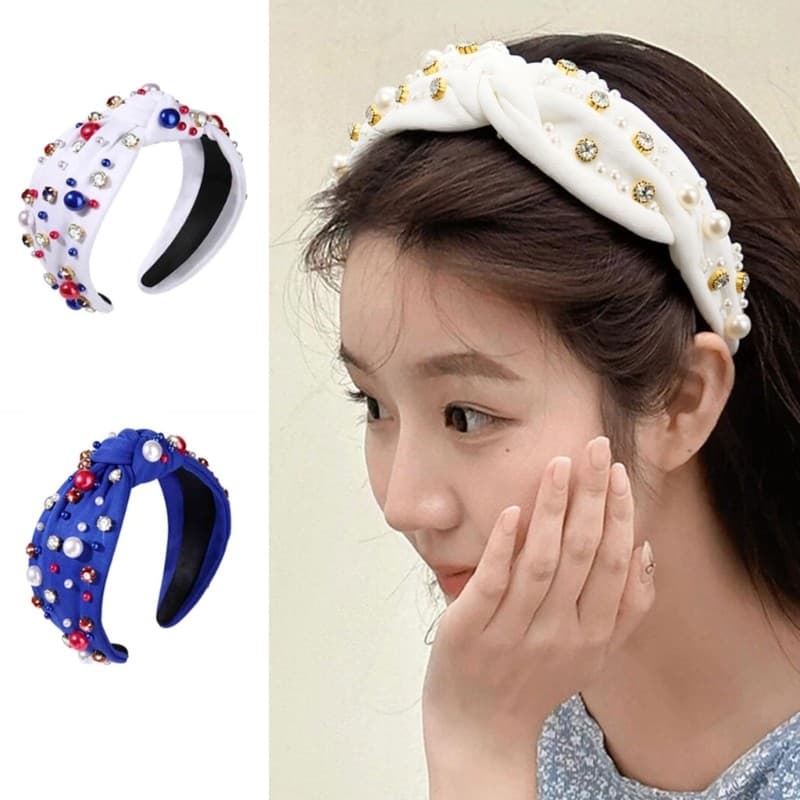 YOIOI Elegante Jóias Headbands Blingbling Palco Adereços Headwear Luxuoso Festa De Natal Presente De Ano Novo Headban