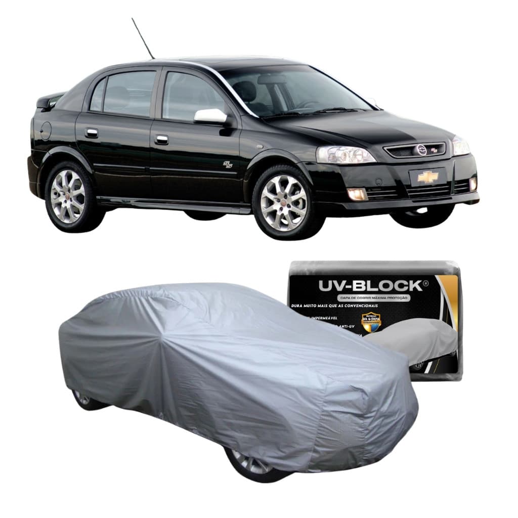 Capa Cobrir Carro Chevrolet Astra Hatch e Sedan - Lona Cobrir Veículo Impermeável UV BLOCK