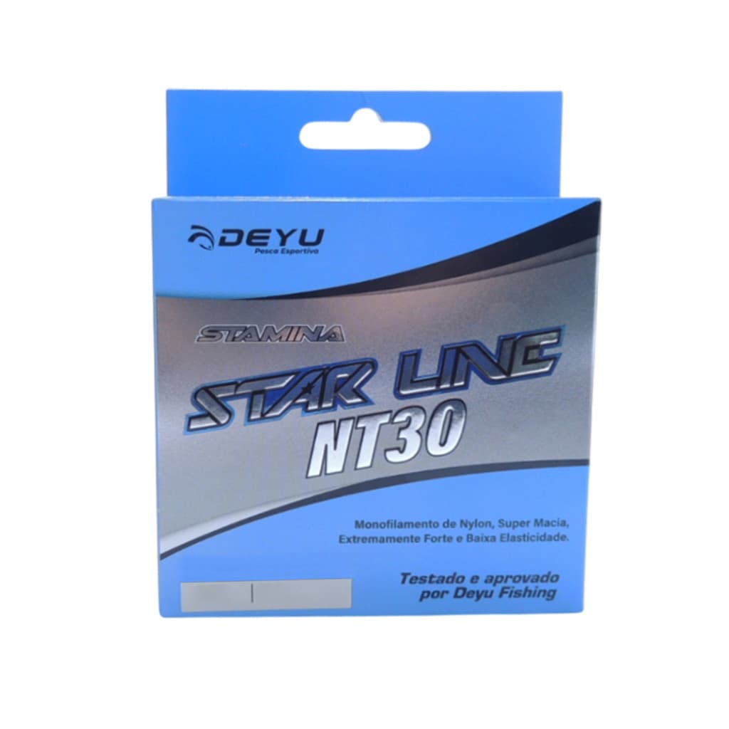 Linha Monofilamento Deyu Stamina Starline NT30 - 300m