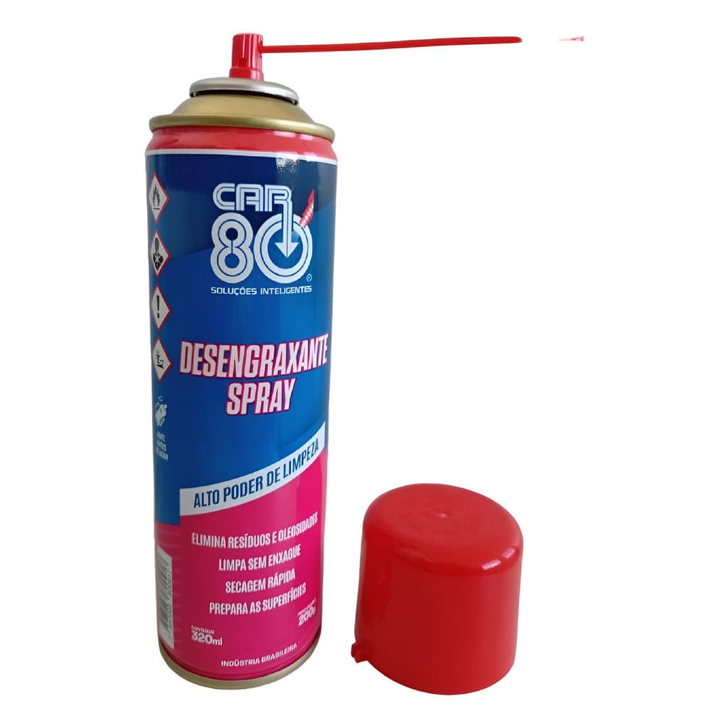 Desengraxante Spray Elimina Oleosidade Car80 320ml