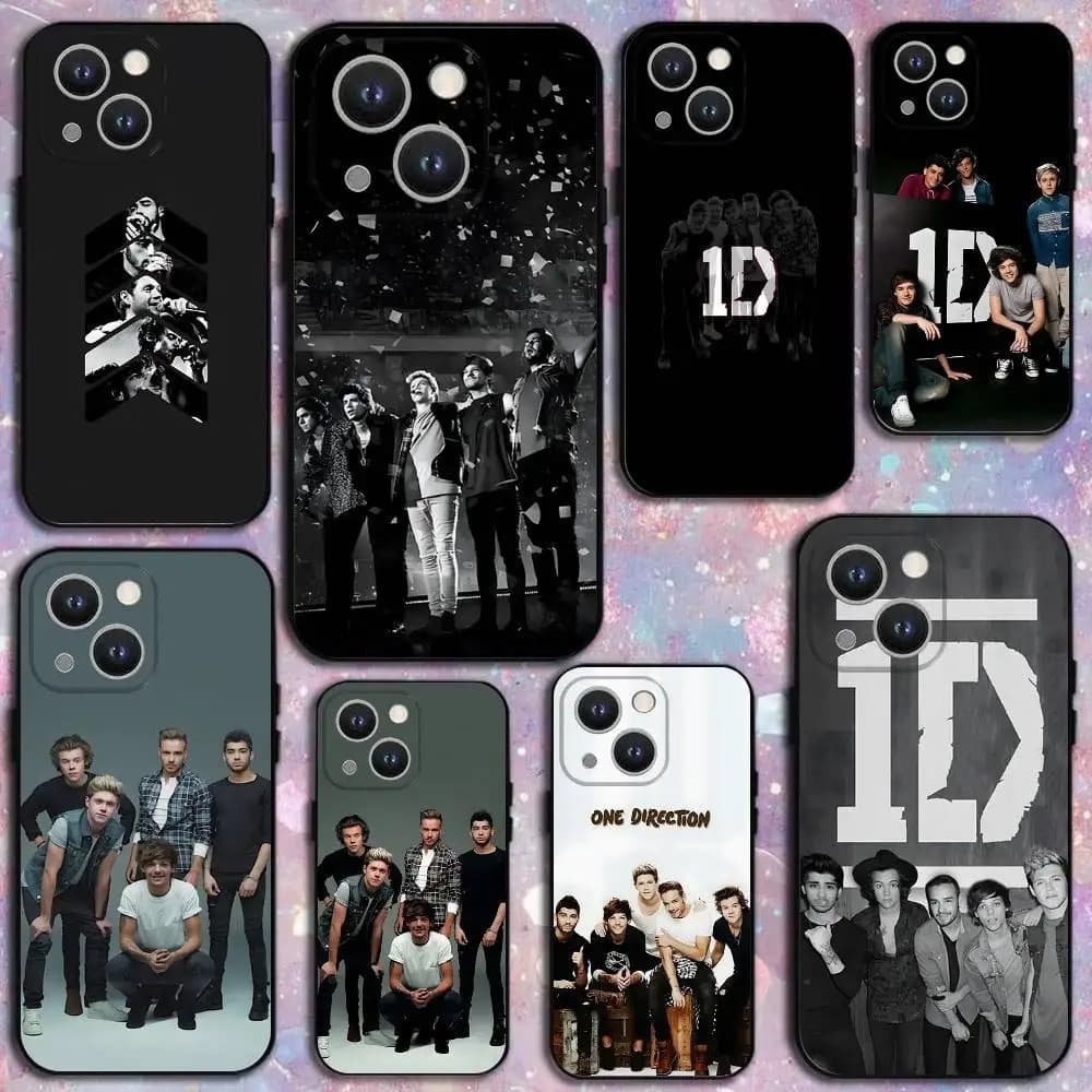 TP-1 Band O-One Direction Phone Case Para iPhone 16 , 17,15,14,13,12,11 Plus , Pro Max , XS , X , XR , SE , Mini , 8,7 ,