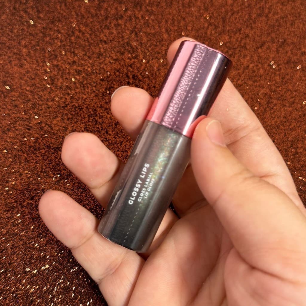 GLOSSY LIPS OBSIDIAN ROSE QUARTZ - RUBY ROSE
