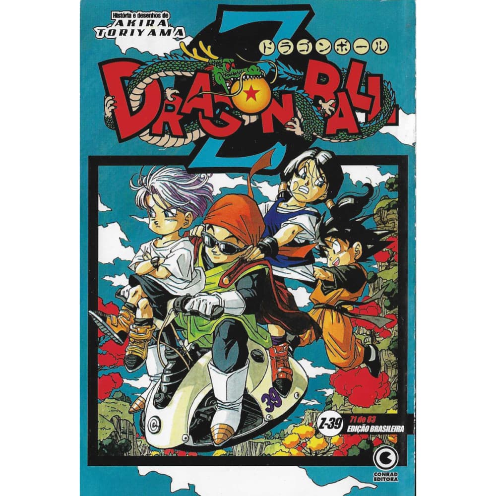 Mangá Dragon Ball Akira Toriyama Edição Z-39 (2003)