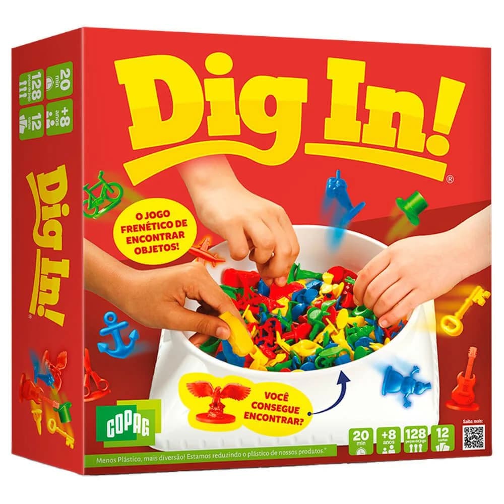 Jogo Dig In – Encontre se for capaz - Copag