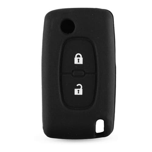 Capa Silicone Chave Canivete Citroen/Peugeot 2B
