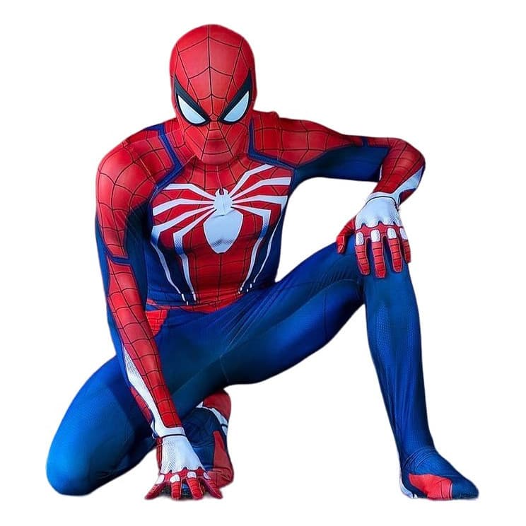 Fantasia Cosplay Homem Aranha Ps4 - Ps5 Game Traje Avançado