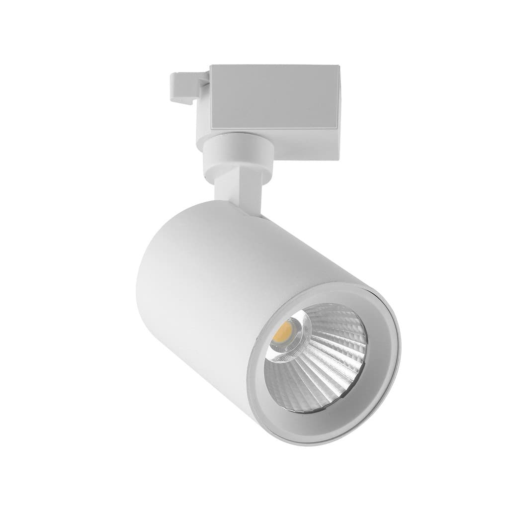 Trilho Eletrificado + 4 Spot Led 10w 3000k Bivolt 2 Metros Branco ou Preto