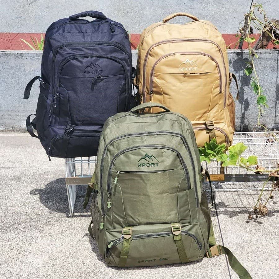 Mochila  Camping Militar Acampamento 85 Litros Resistente Trilha