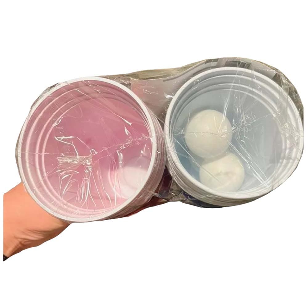 12 Copos e 3 Bolinhas Jogo Beer Pong Cerveja Pong Party Game