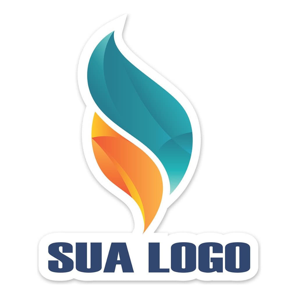 300 Adesivos Personalizados Logo Marca Recortado Carro 10cm