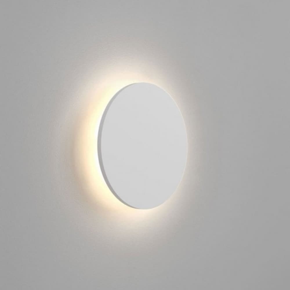 Luminária De Parede Led Eclipse Branco 3000K 12W Pix Bivolt Uso Interno Externo
