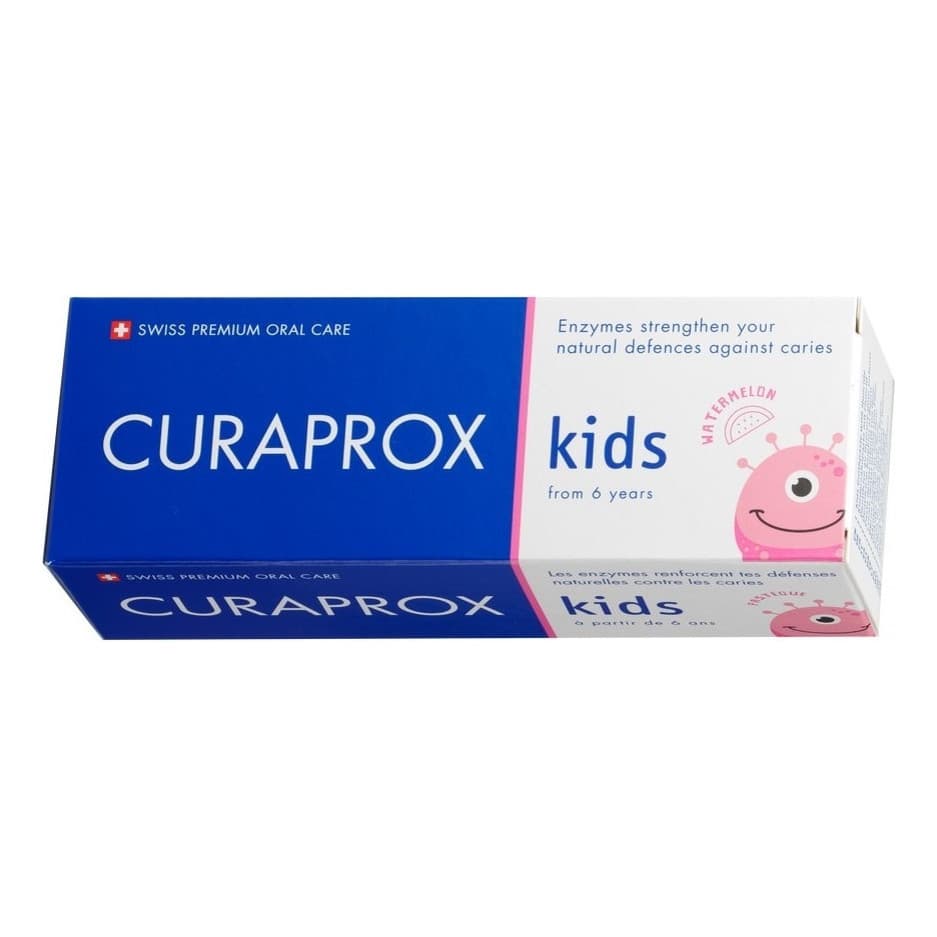 Creme Dental Infantil Dentifricio Kids Melancia 60ml Curaprox