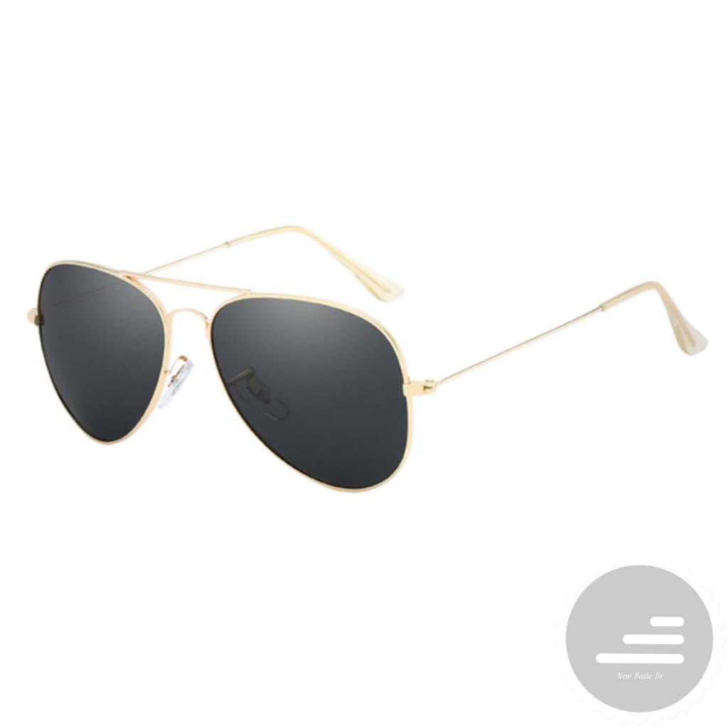 Óculos de Sol Masculino Feminino Aviador Top Basico Classico