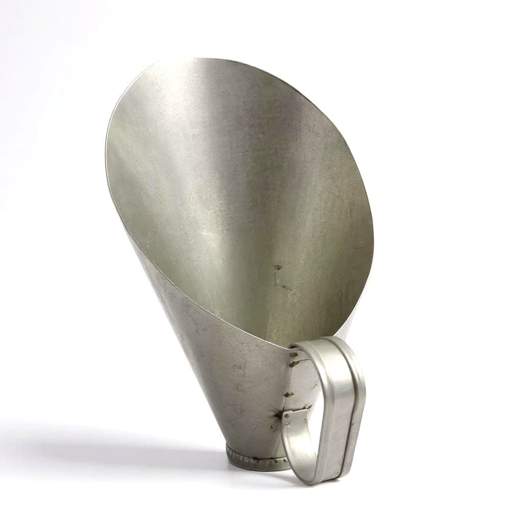 Concha Para Ração Grãos Cereais 2 ou 3 Kg Galvanizada