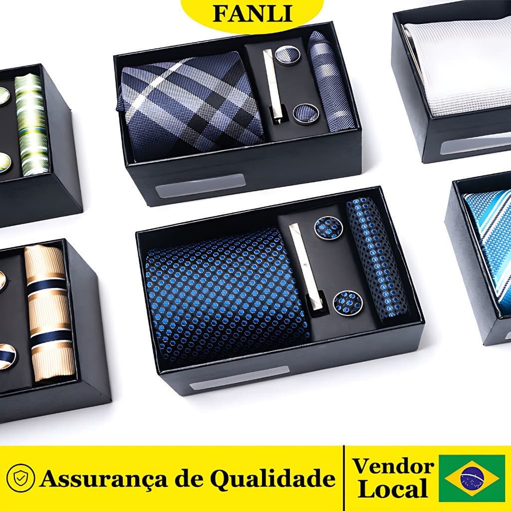 Gravata Masculino 2025 Novo Estilo
