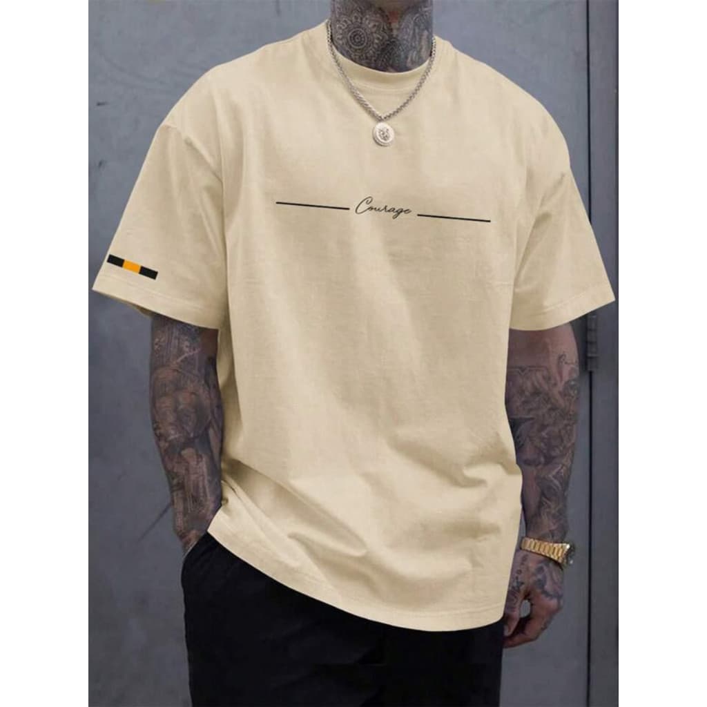 Camisa Masculina Courage 100% Algodão Lançamento