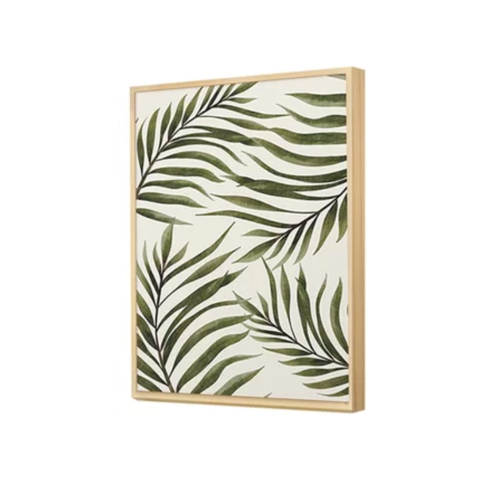 Quadro Avulso Verde Natureza Folhagem Plantas