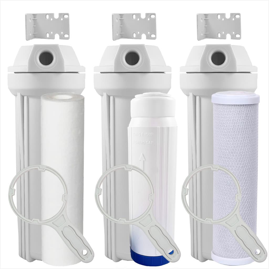Kit Filtro Deionizador 3 Estágios Aquários Completo MB400