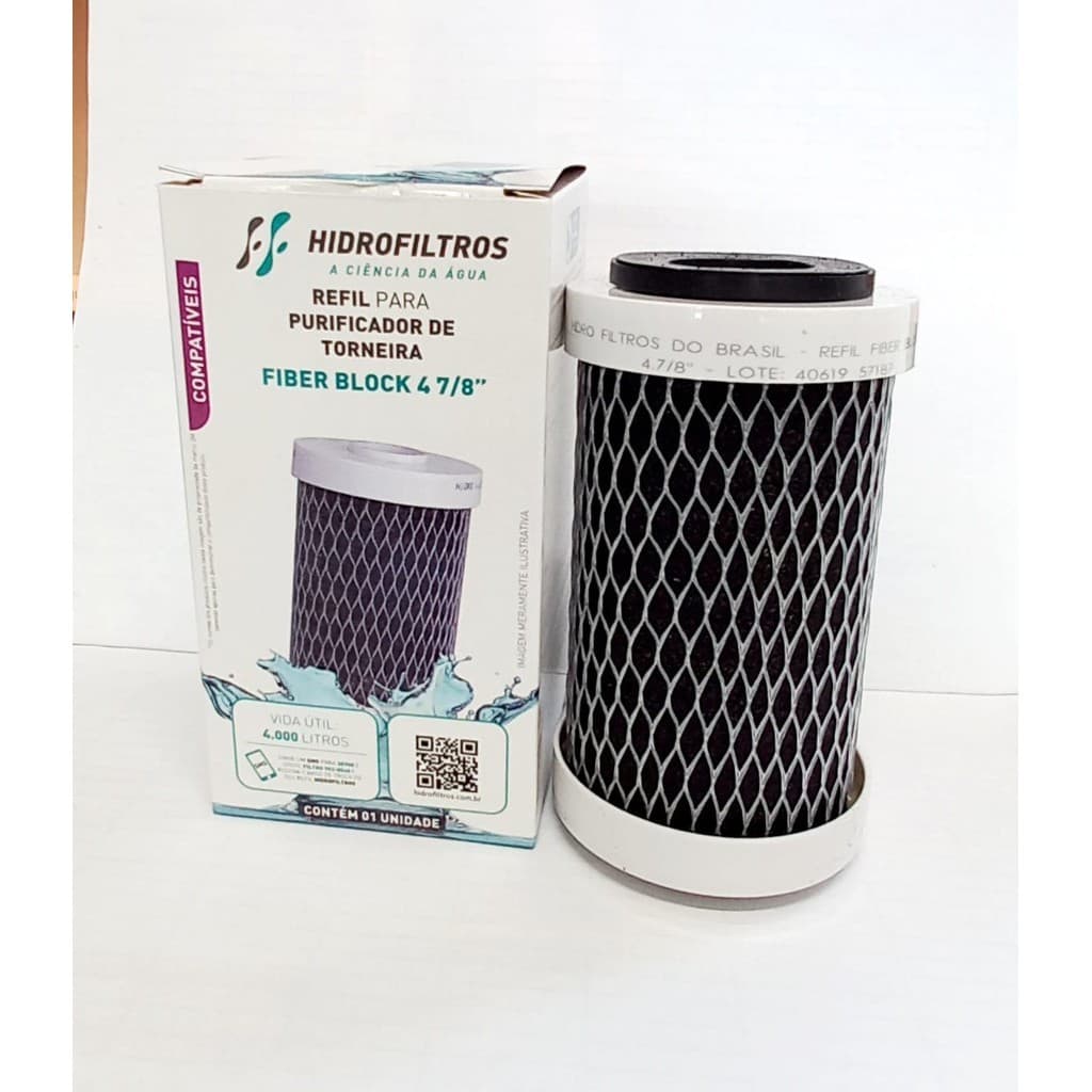 Refil Para Purificadores de Fiber Block 4 7/8"