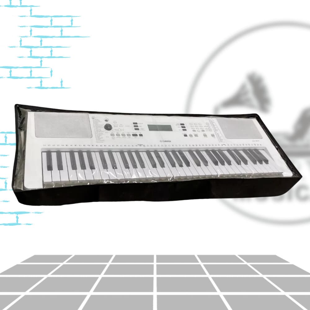 Capa Para Teclado Yamaha Cassio Korg Transparente De Alta Qualidade Para Tamanhos 5/8 E 5/8 Extra